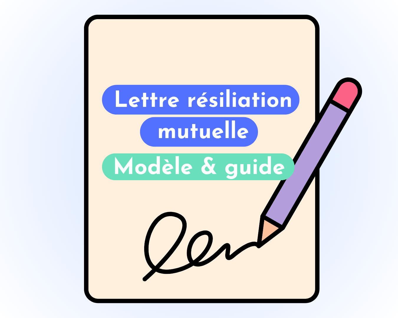 Lettre de résiliation mutuelle : modèle gratuit et guide complet